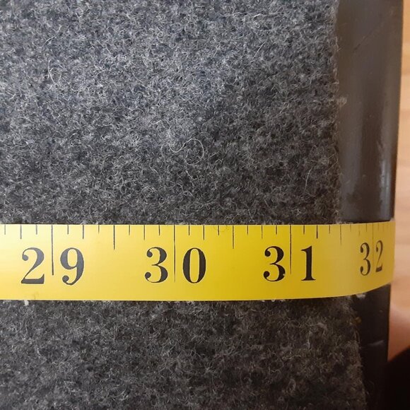 Marvin Richards Double Breasted Gray Wool Blend Pea coat Women's Size 6 - Picture 11 of 14